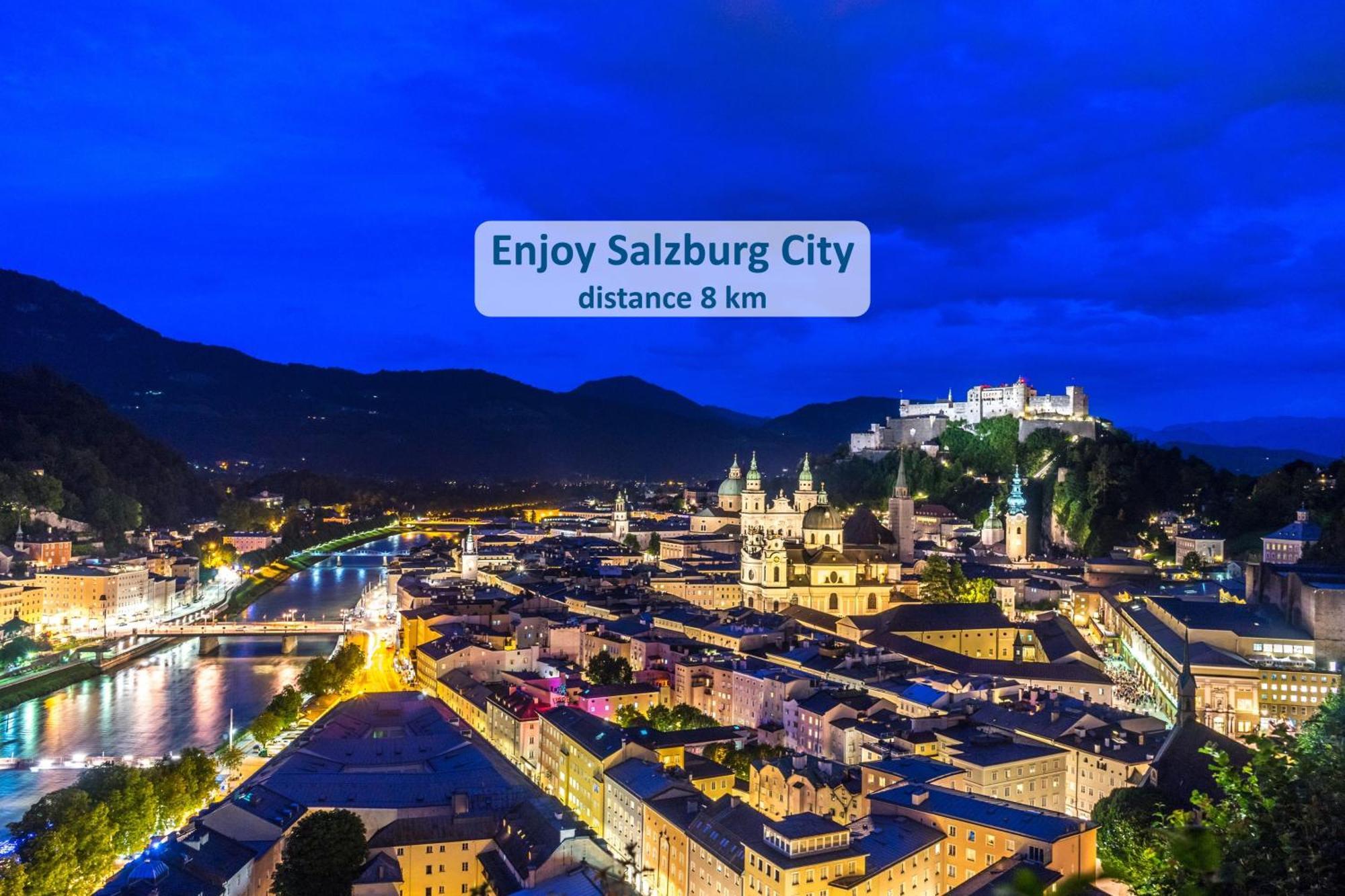 Mountain View Salzburg - Self Check-In - Apartments Grödig Extérieur photo